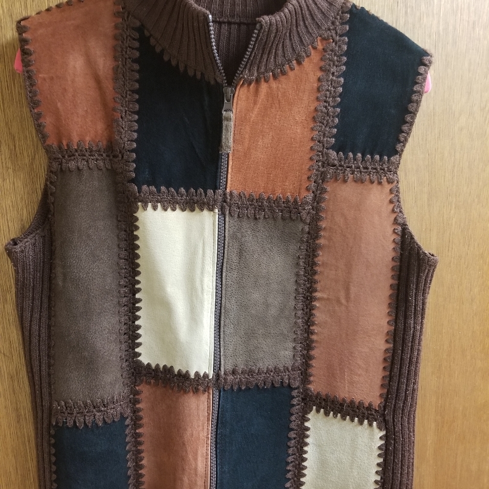 Patched vest
